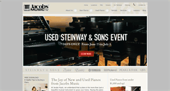 Desktop Screenshot of jacobsmusic.com